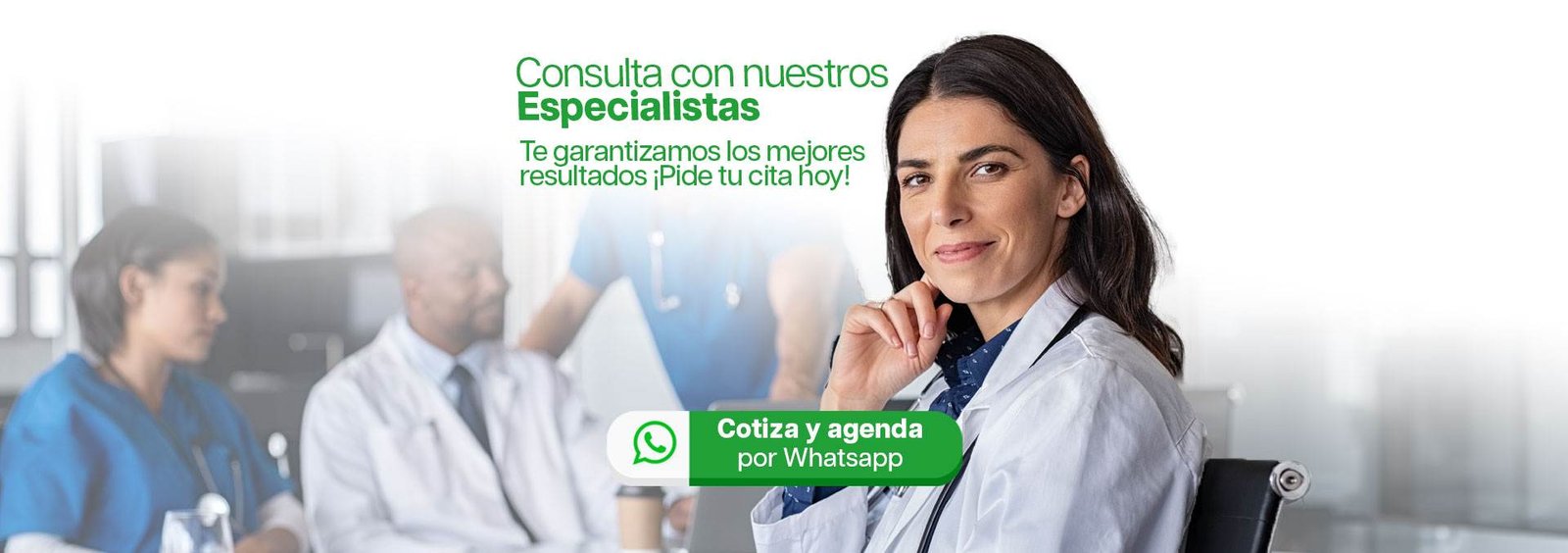 cita con nuestros especialistas en general